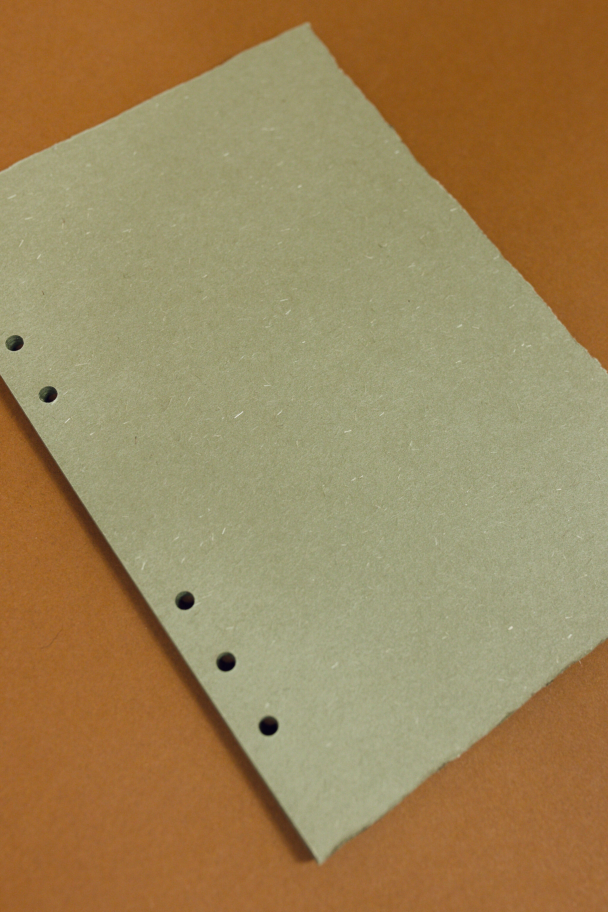 Natural Paper Binder Insert