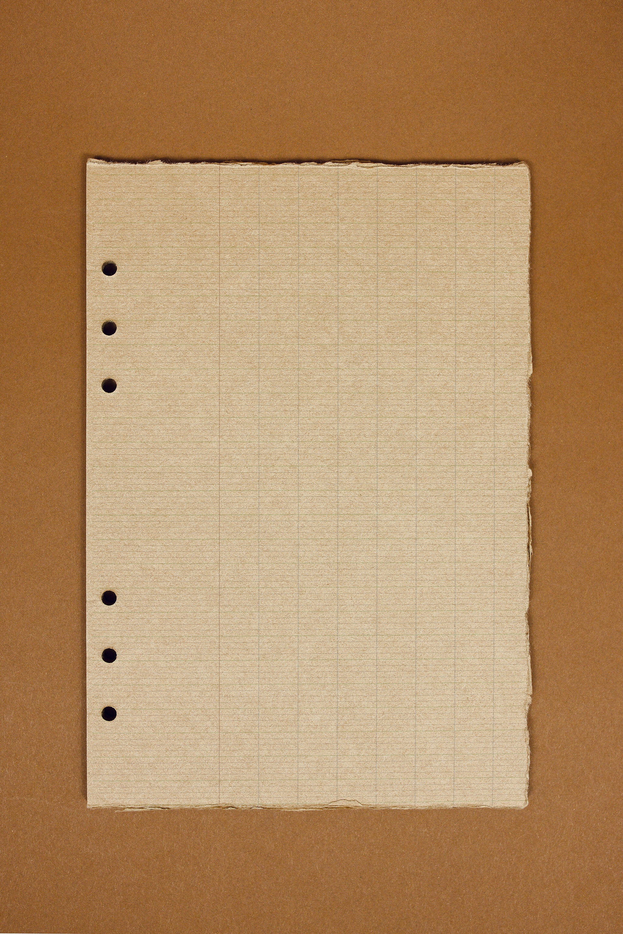 Natural Paper Binder Insert