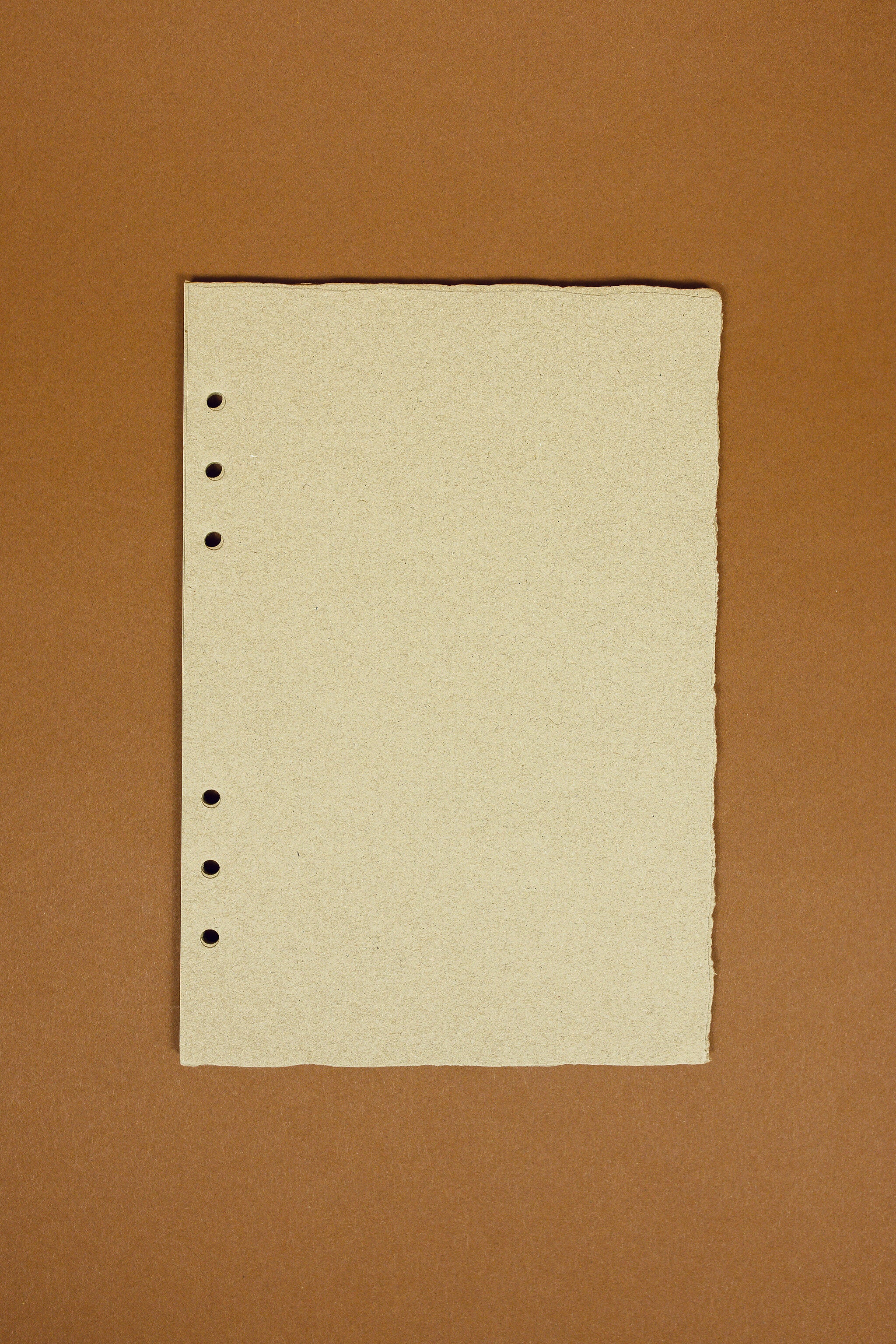 Natural Paper Binder Insert