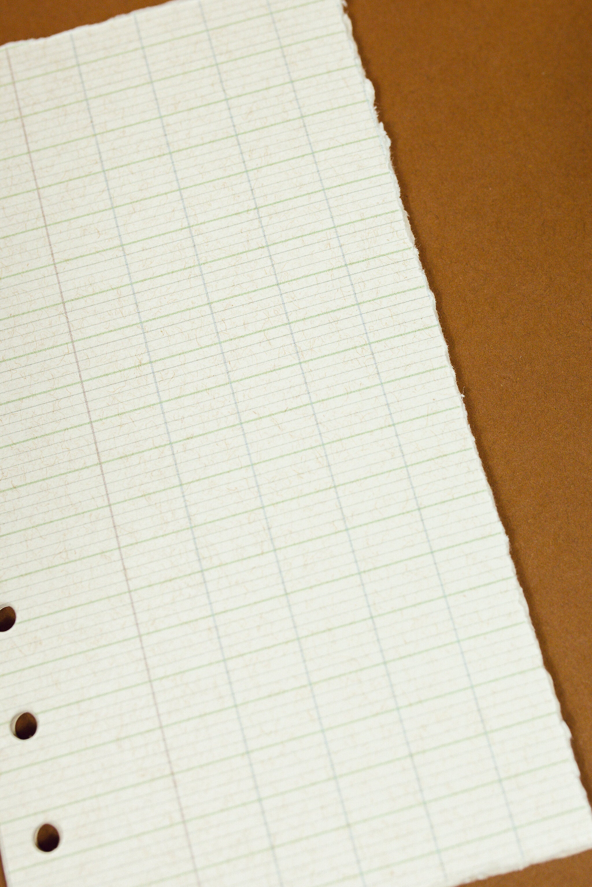 Natural Paper Binder Insert