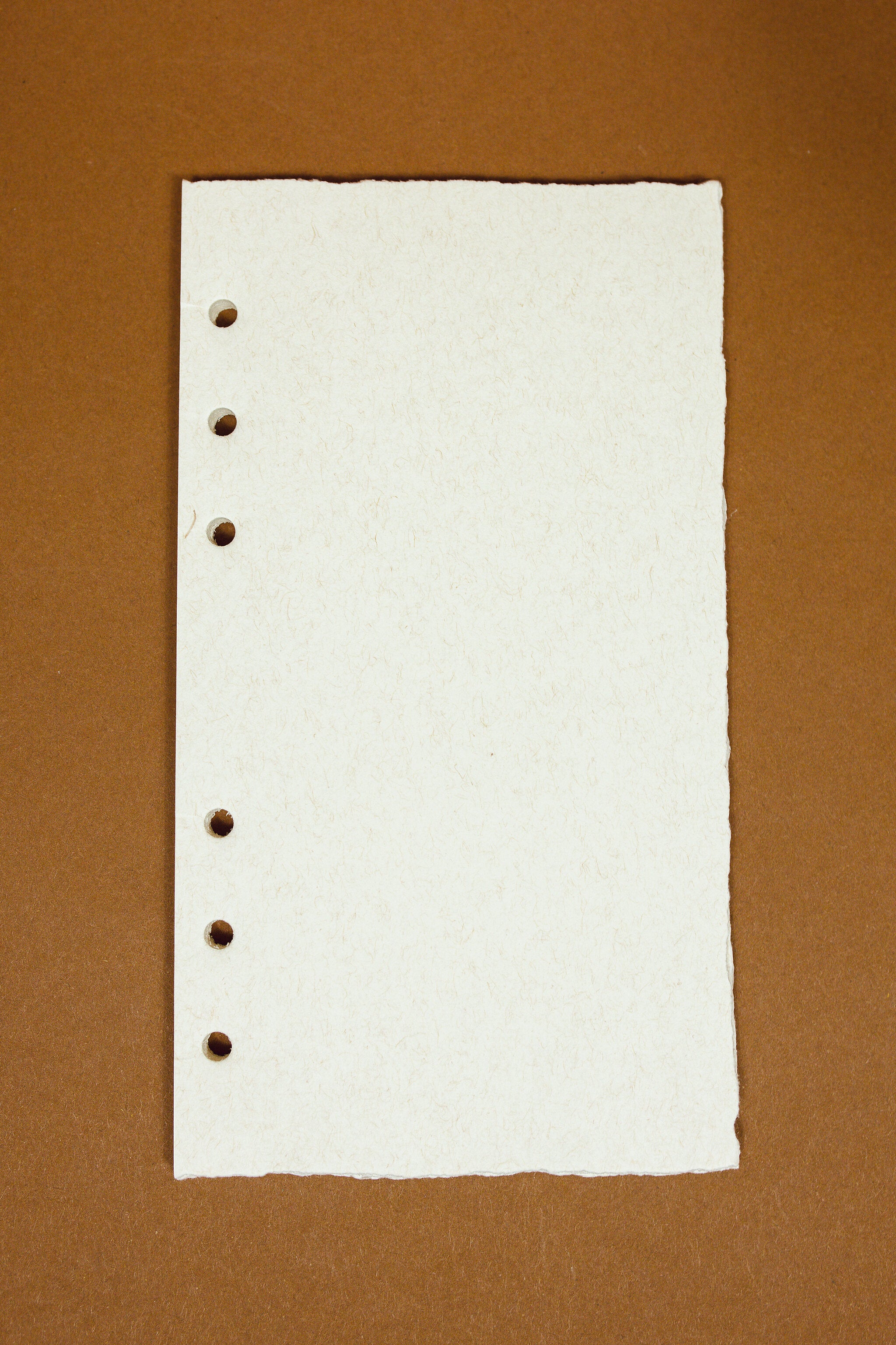 Natural Paper Binder Insert