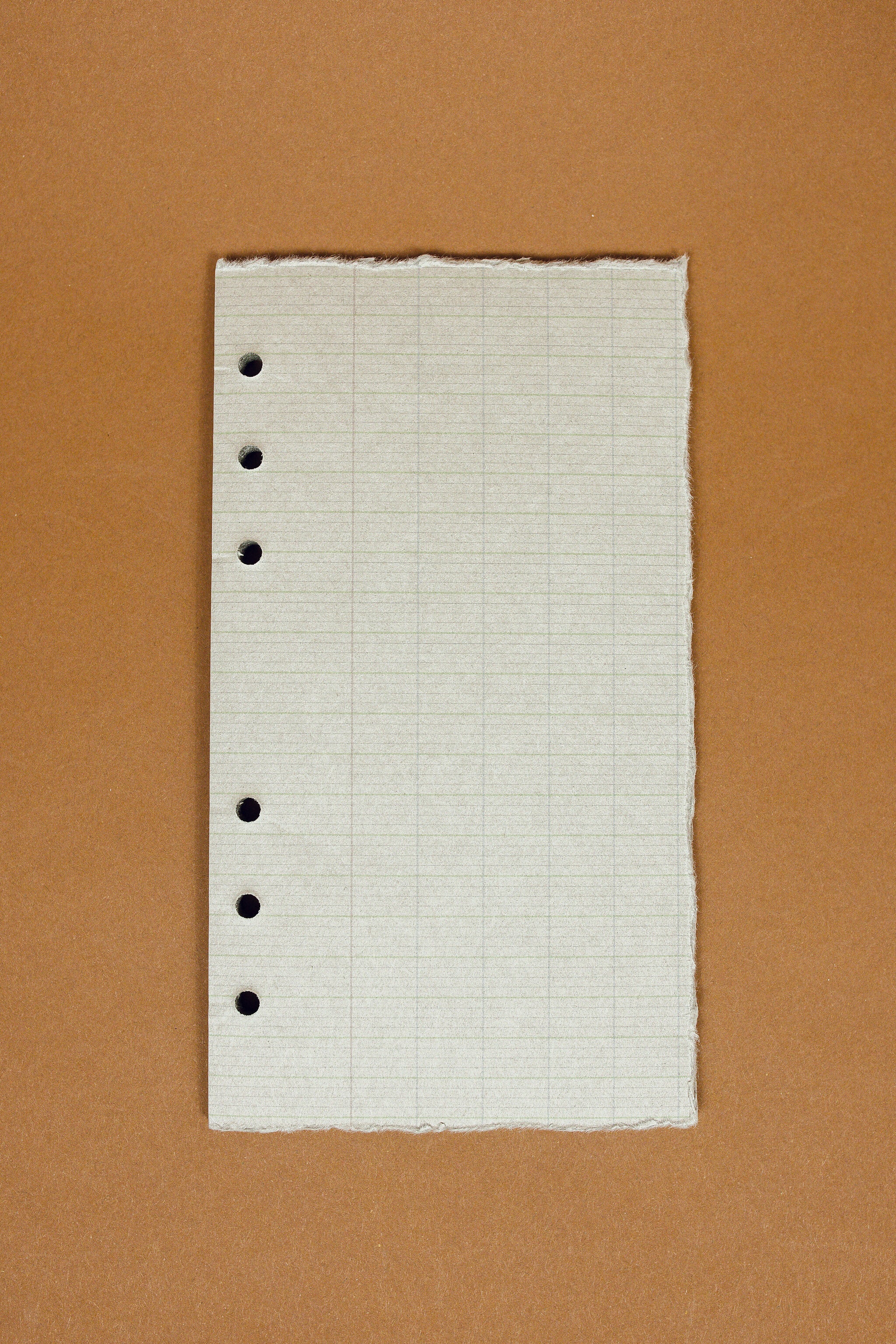 Natural Paper Binder Insert