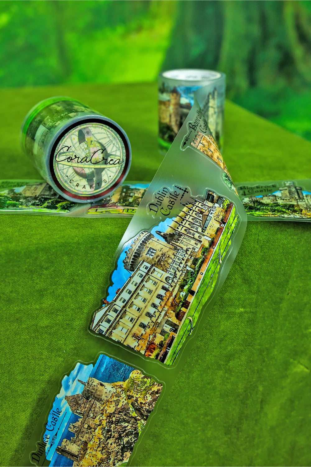 Castles of Ireland Transparent Tape