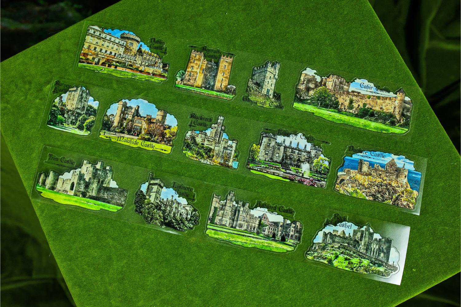 Castles of Ireland Transparent Tape