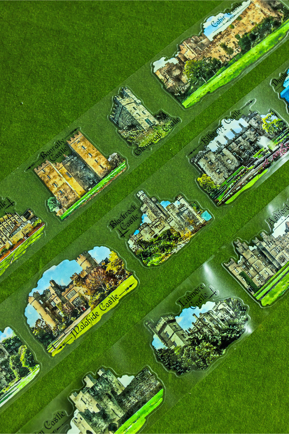 Castles of Ireland Transparent Tape