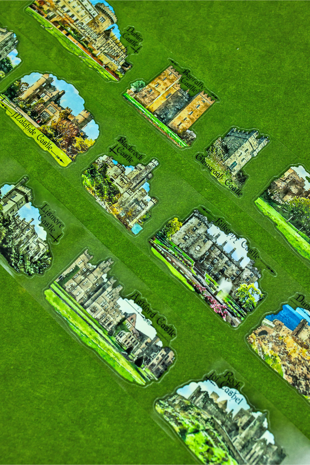 Castles of Ireland Transparent Tape