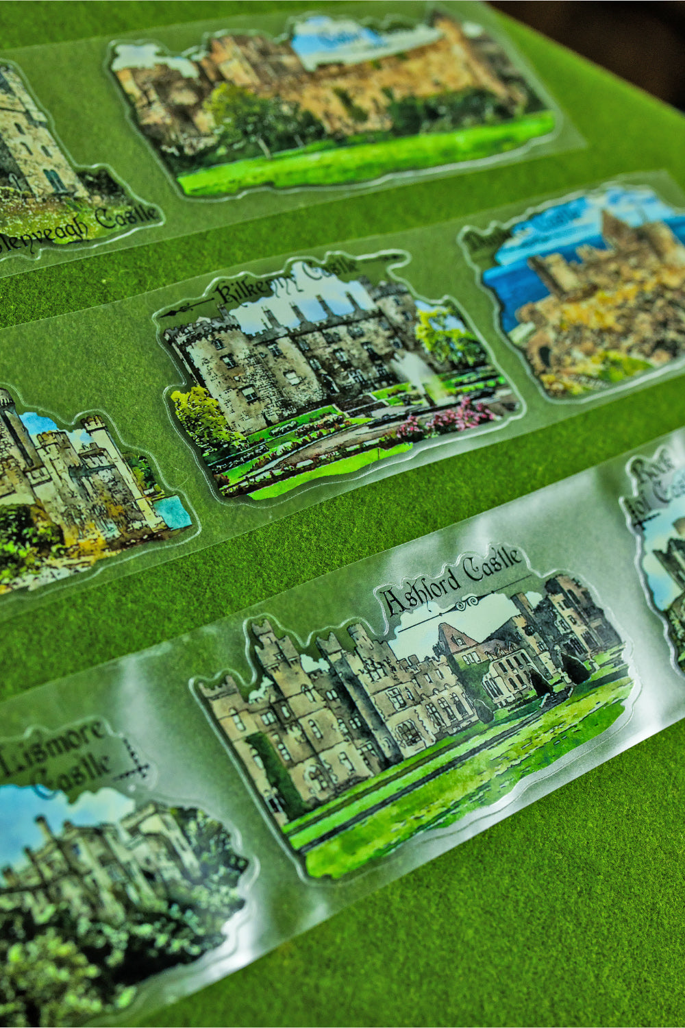 Castles of Ireland Transparent Tape