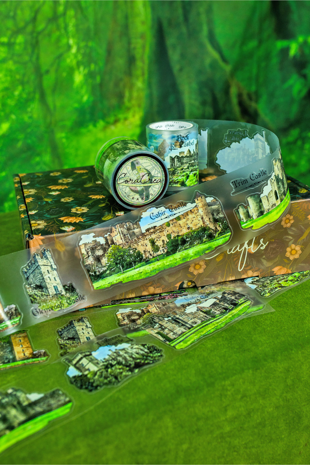 Castles of Ireland Transparent Tape