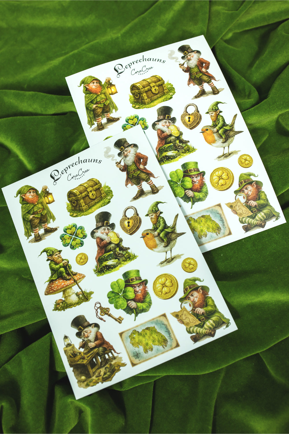 Leprechauns Sticker Sheet