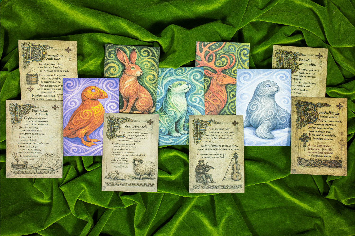 Manuscript & Animals Paper Set