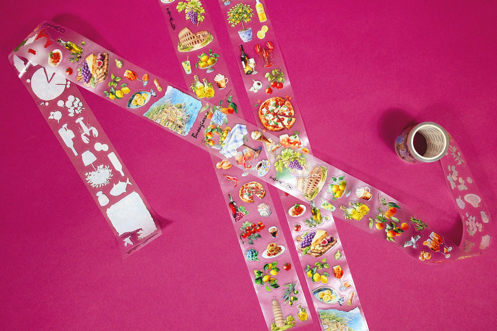 Italian Summer Transparent Tape