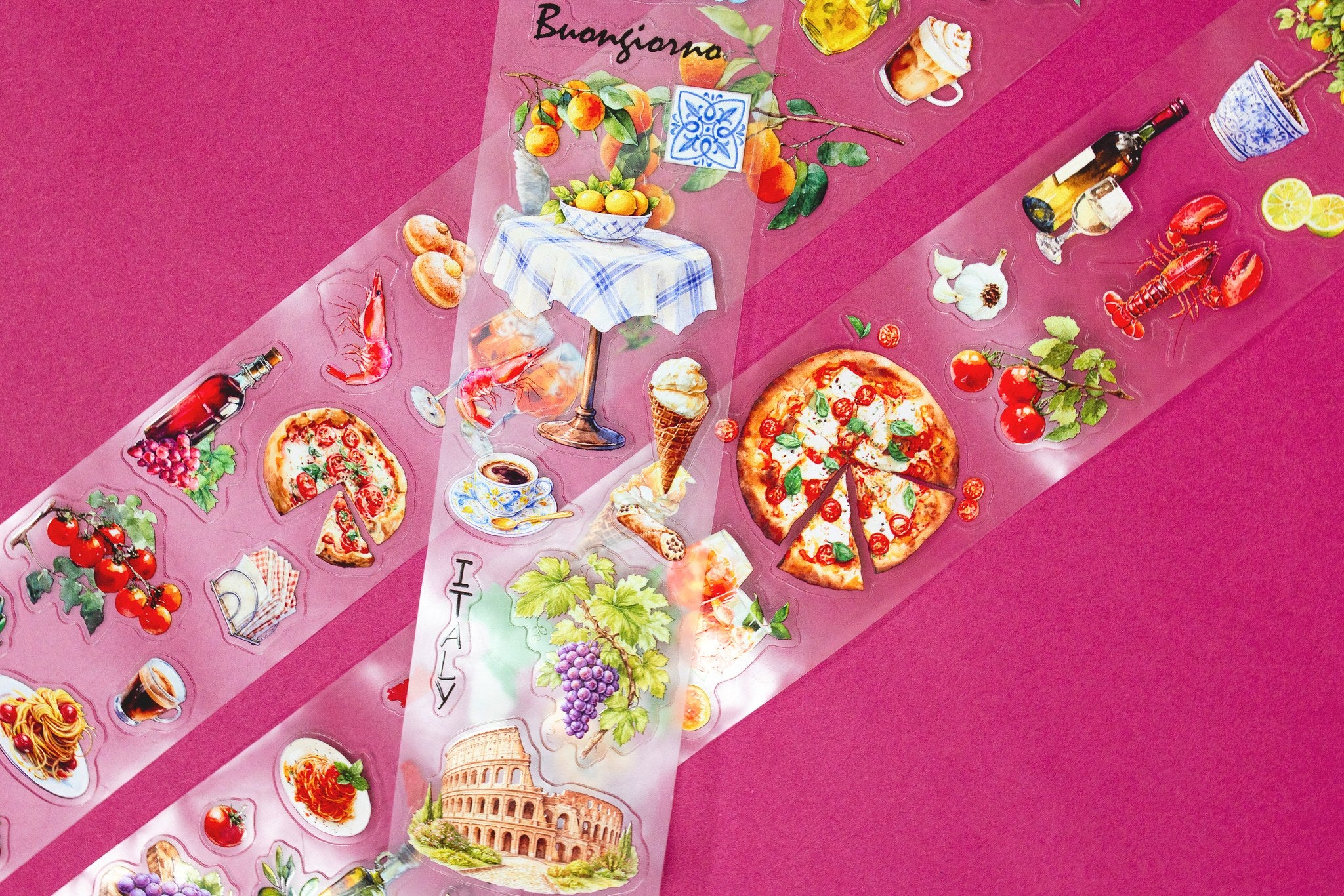 Italian Summer Transparent Tape