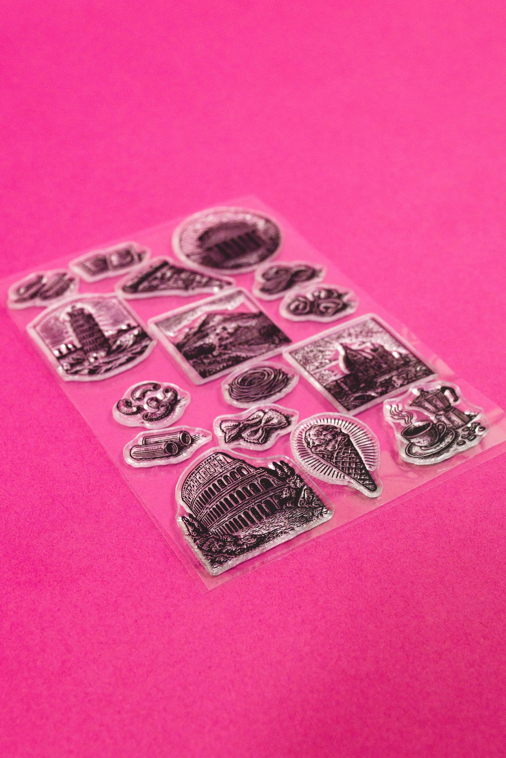 Italy Clear Stamps