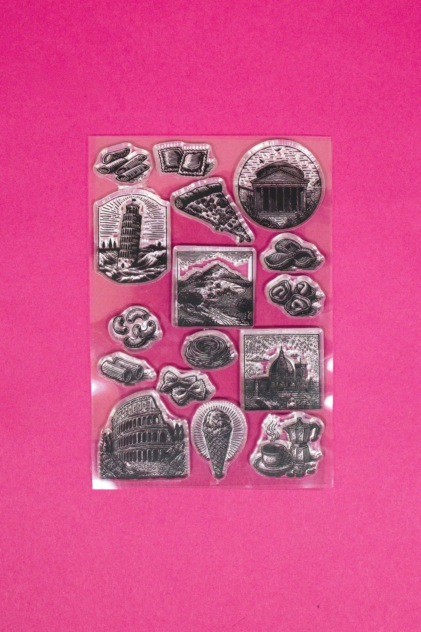 Italy Clear Stamps