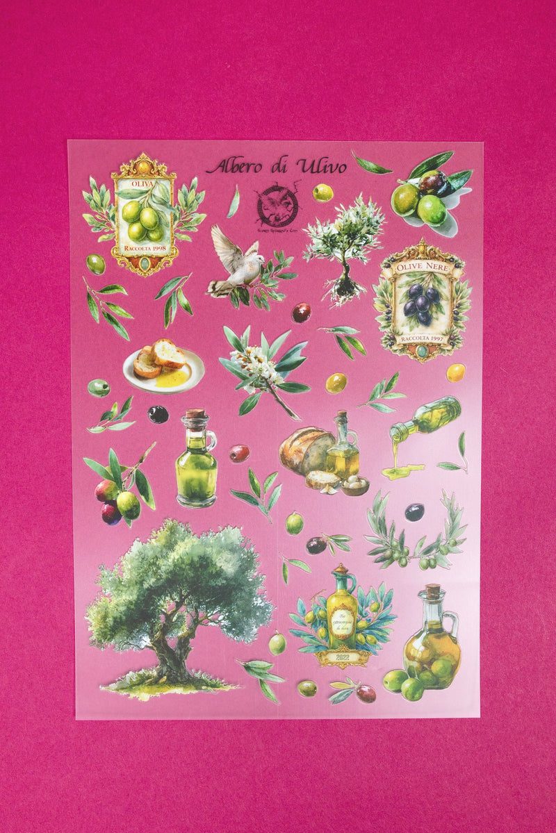 Olive Tree Sticker Sheet