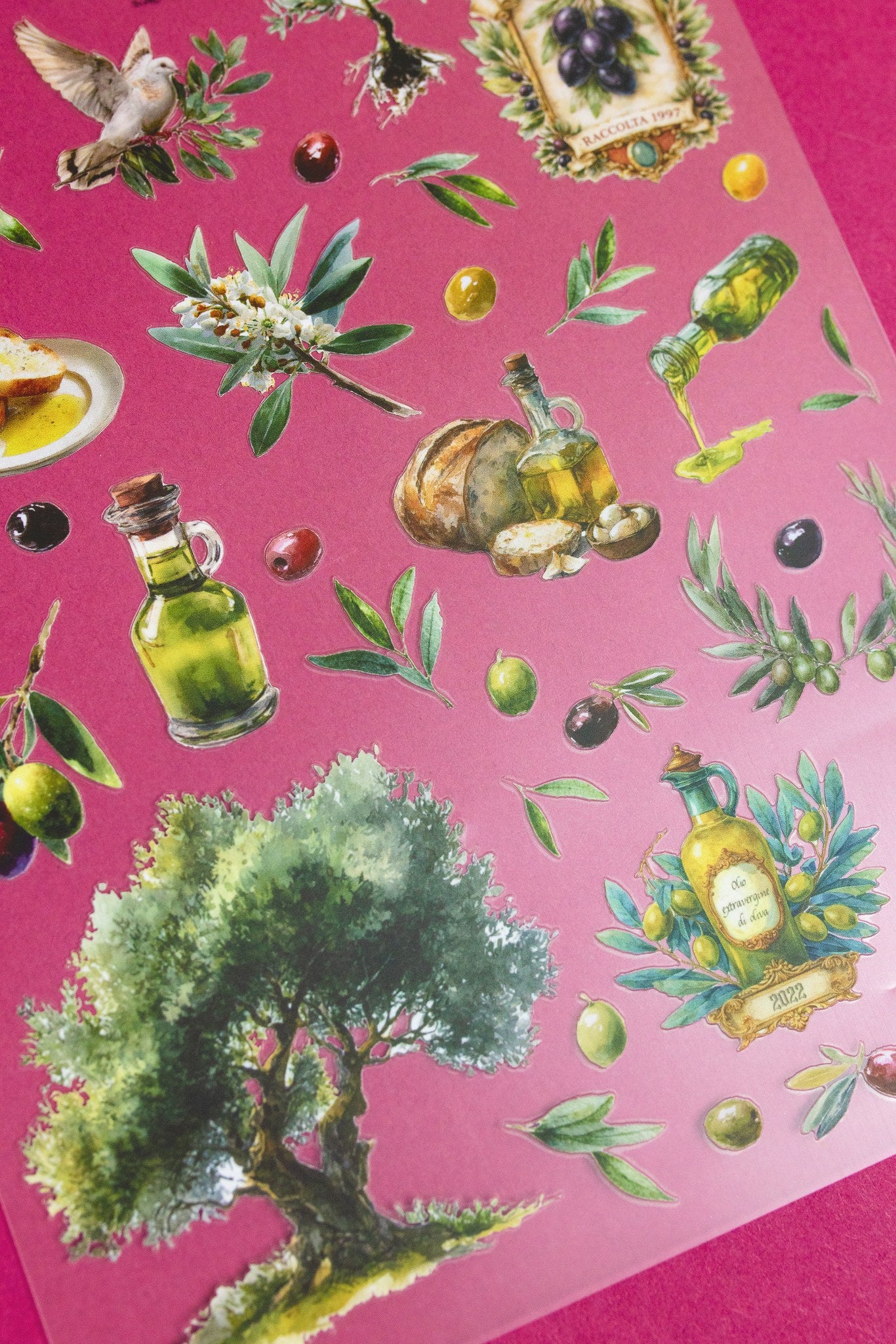 Olive Tree Sticker Sheet