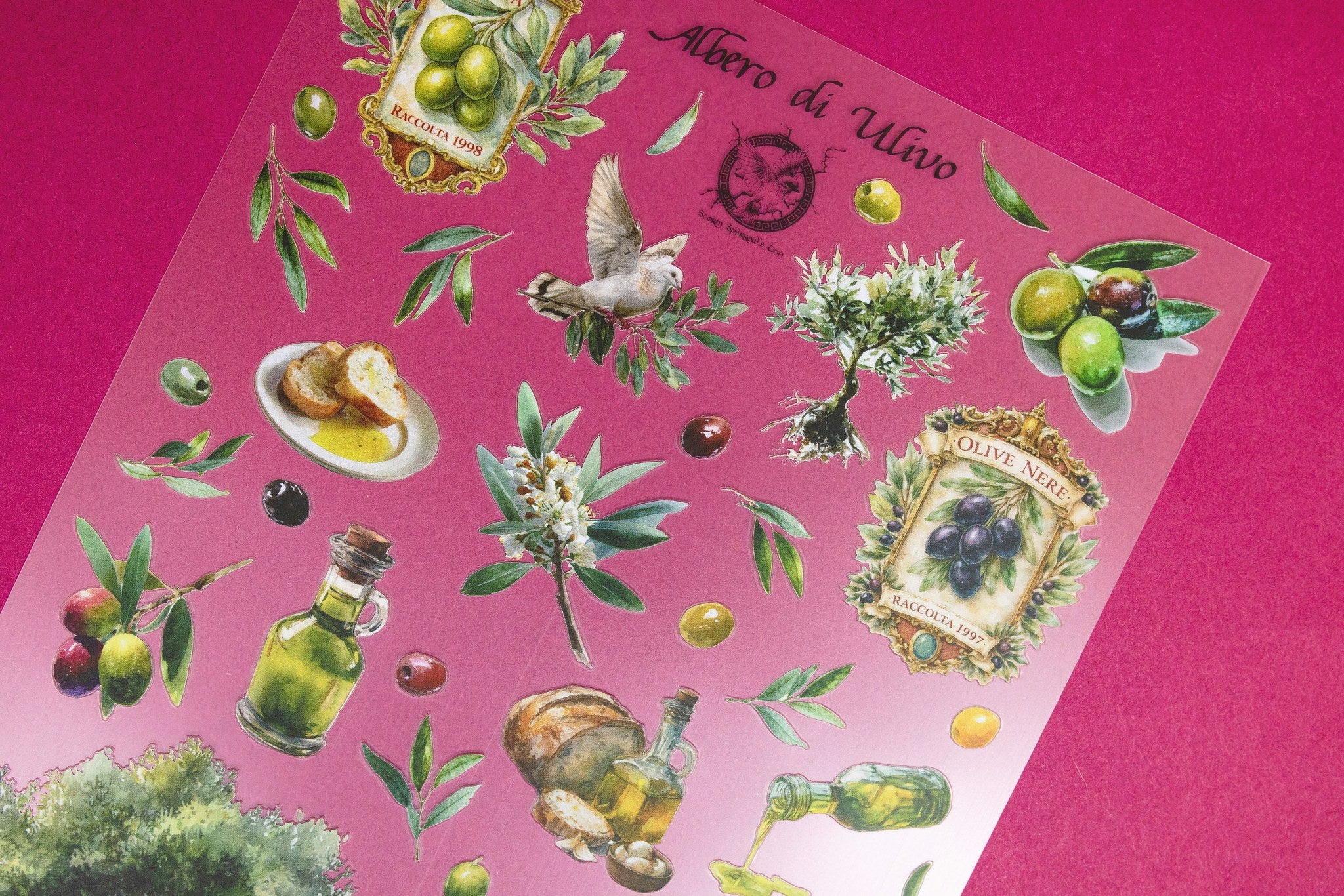 Olive Tree Sticker Sheet