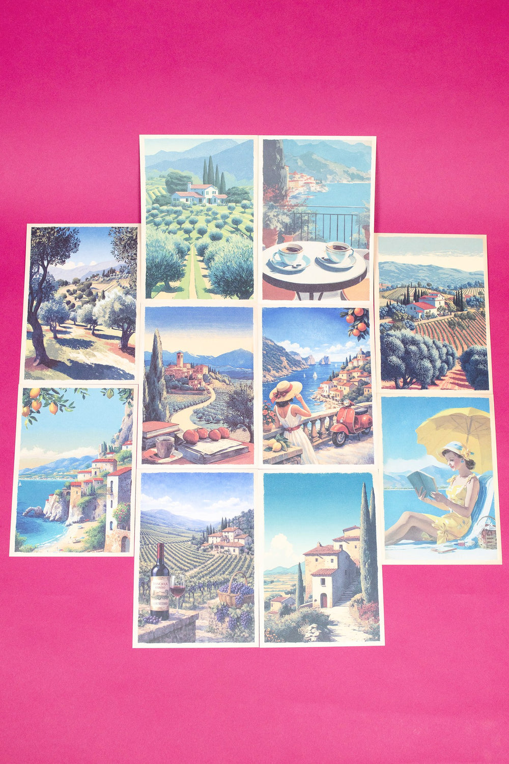 Landscapes of Italy Paper Set