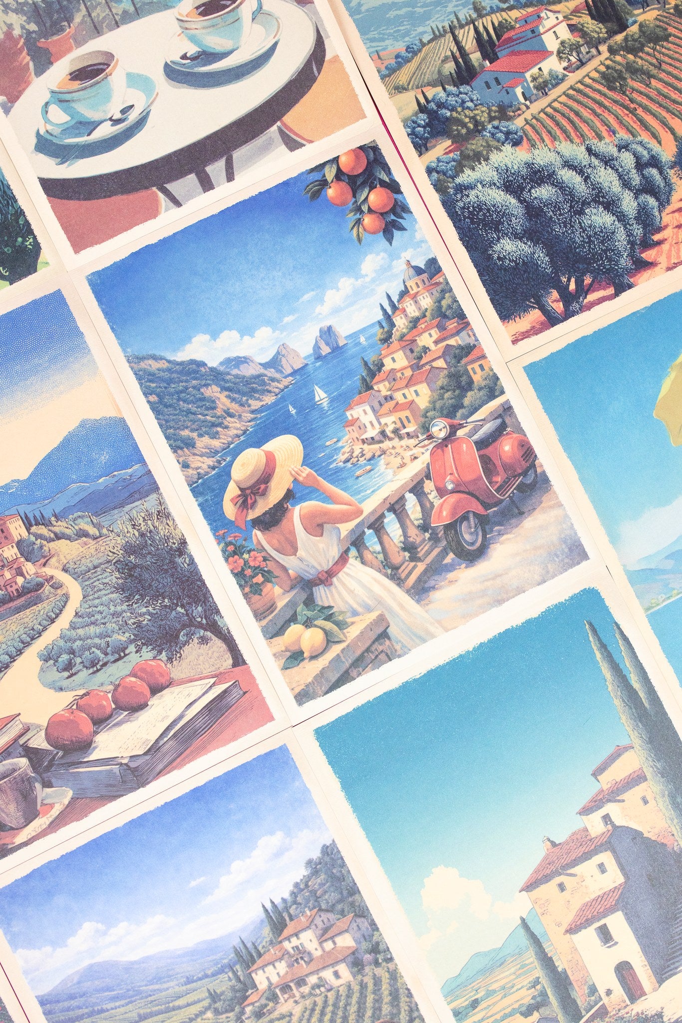 Landscapes of Italy Paper Set