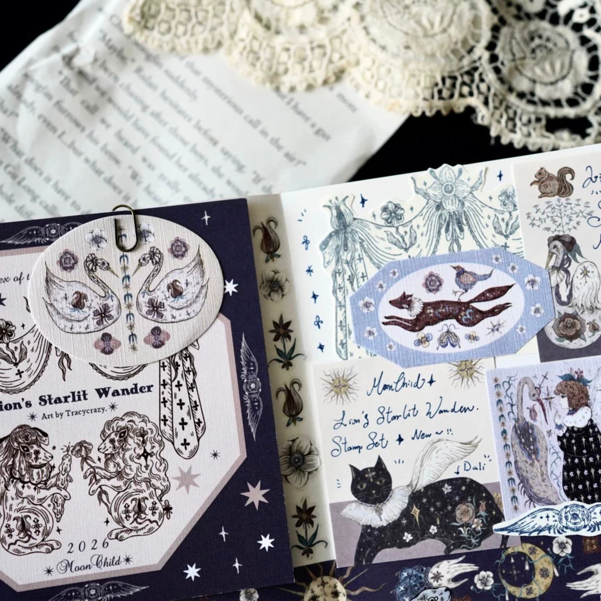 Book of Candlelight Sticker Tin Box