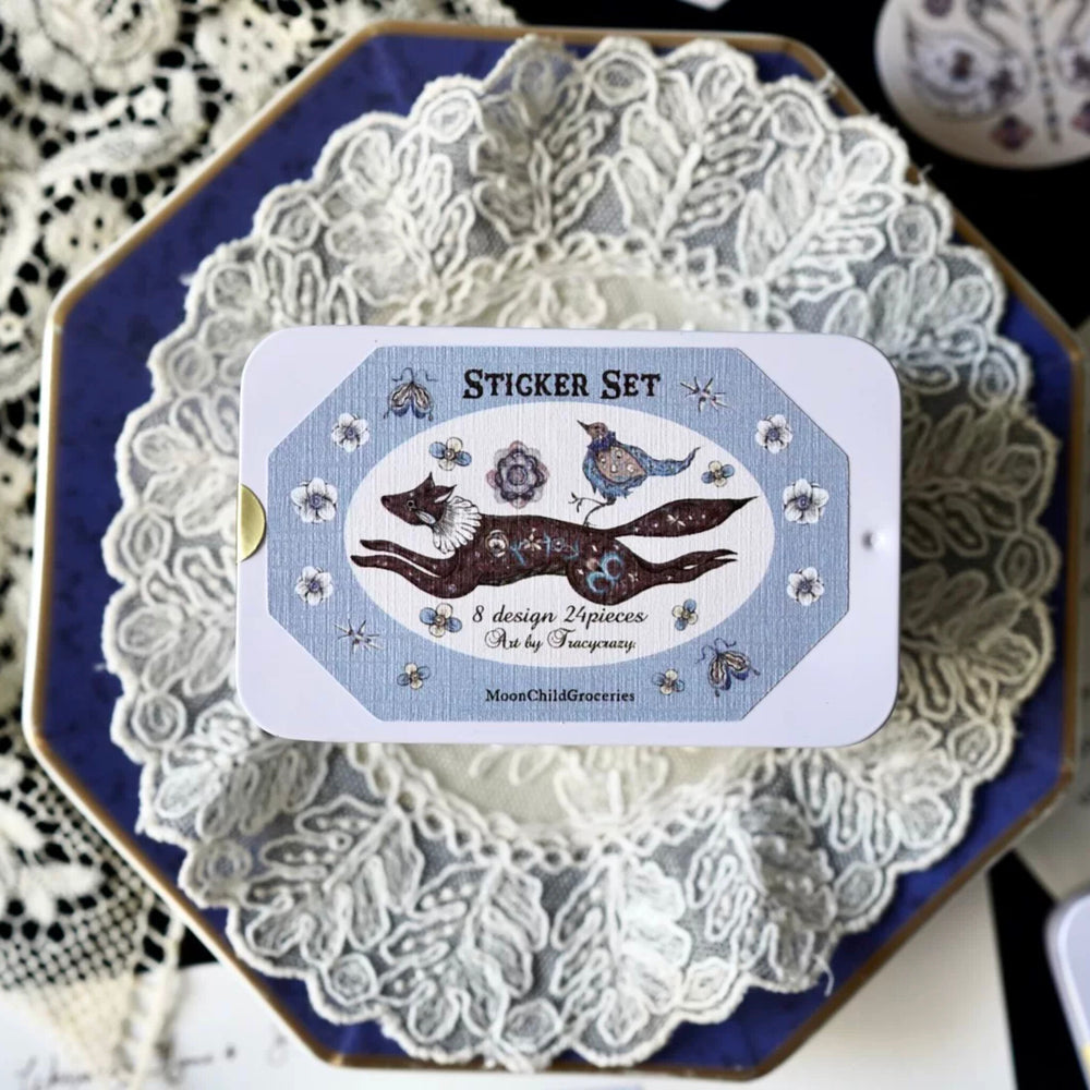 Book of Candlelight Sticker Tin Box
