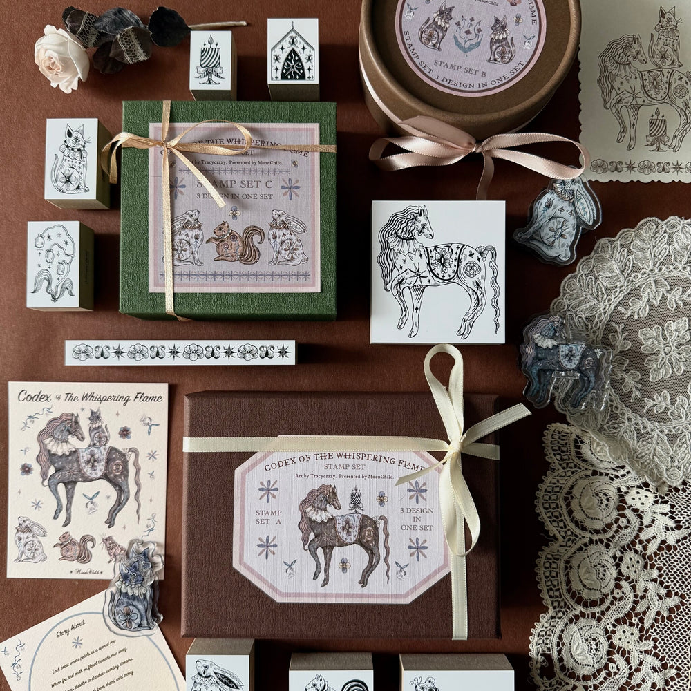 Animal Totem Wooden Stamps