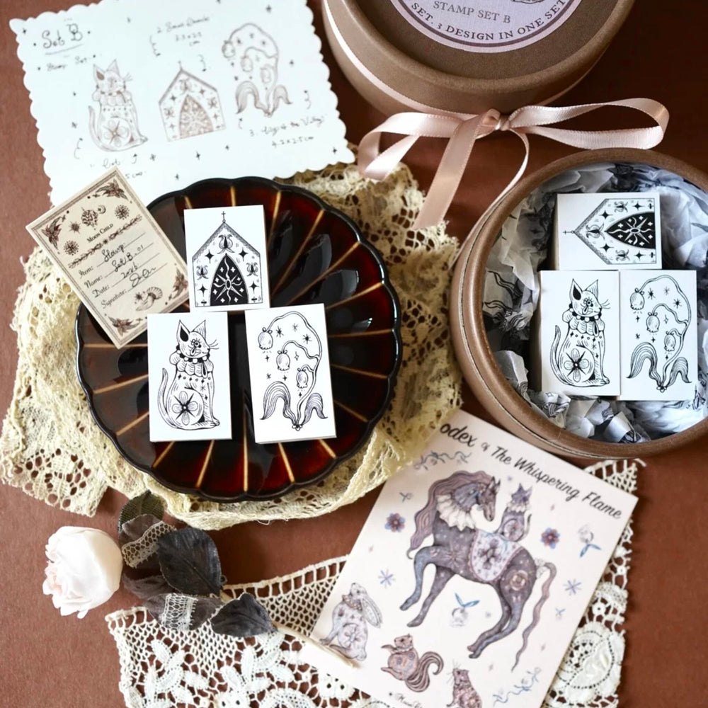 Animal Totem Wooden Stamps