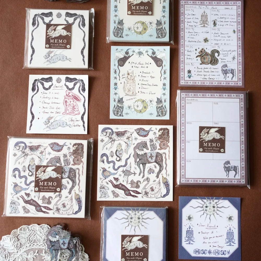 Book of Secrets Vol.2 Notepad - Bow Bunny