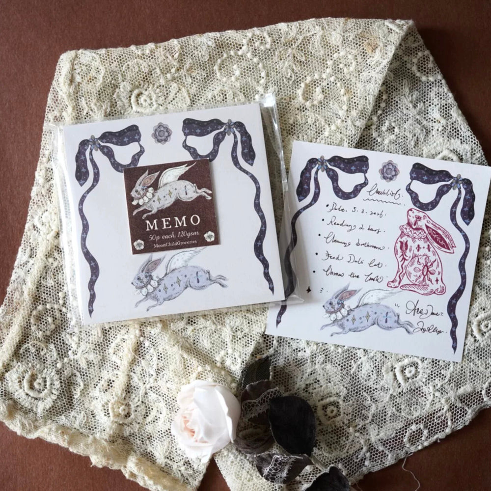 Book of Secrets Vol.2 Notepad - Bow Bunny