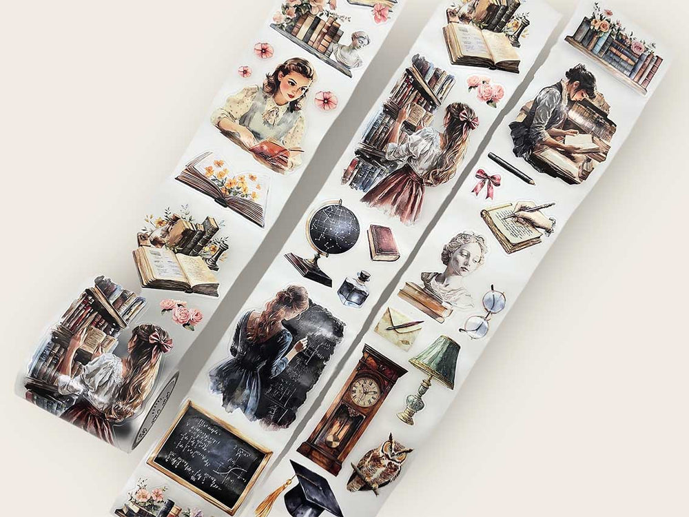 Light Academia Transparent Tape