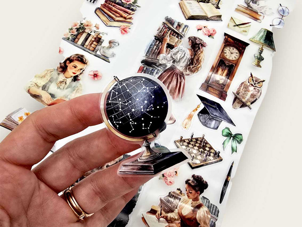 Light Academia Transparent Tape