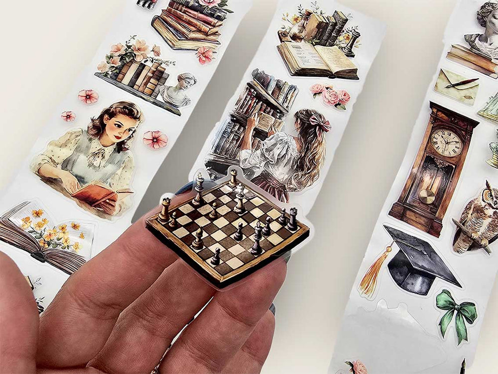 Light Academia Transparent Tape