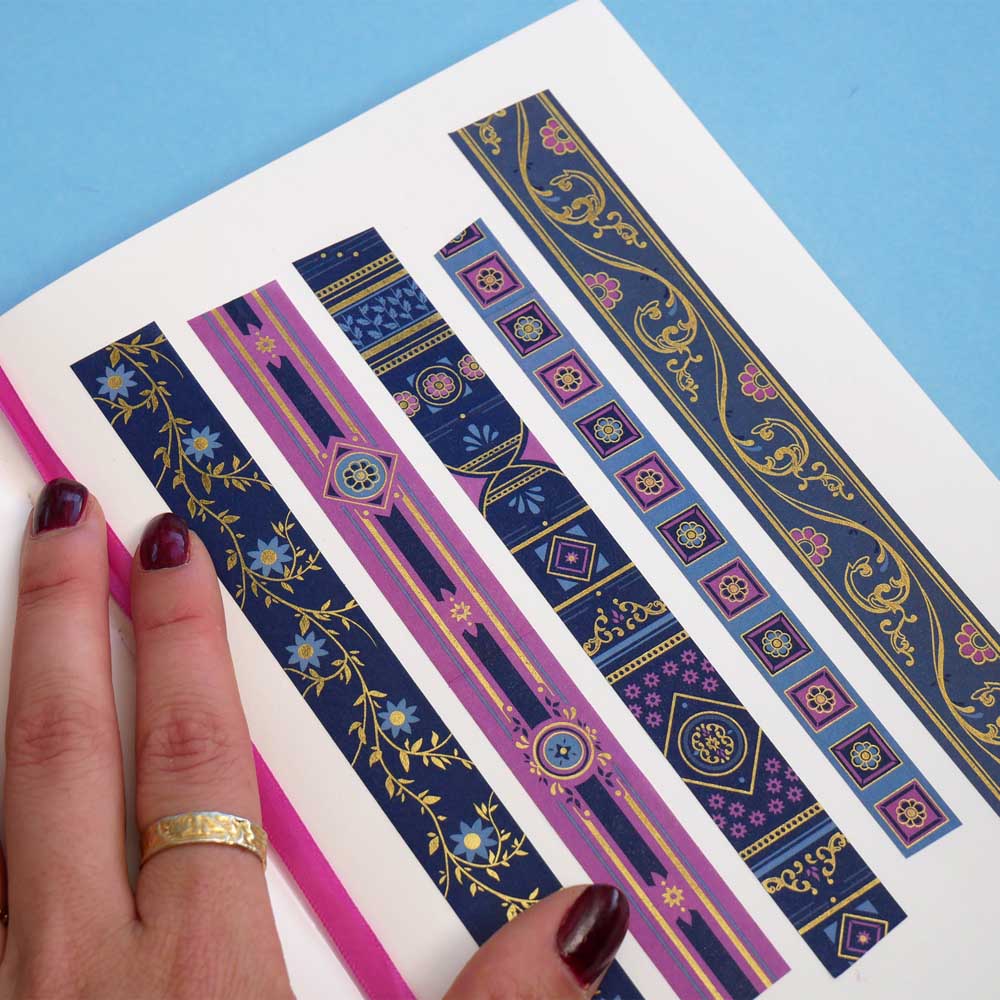 Literati Washi Tape Set - Royal Blue - Pre-order - 2
