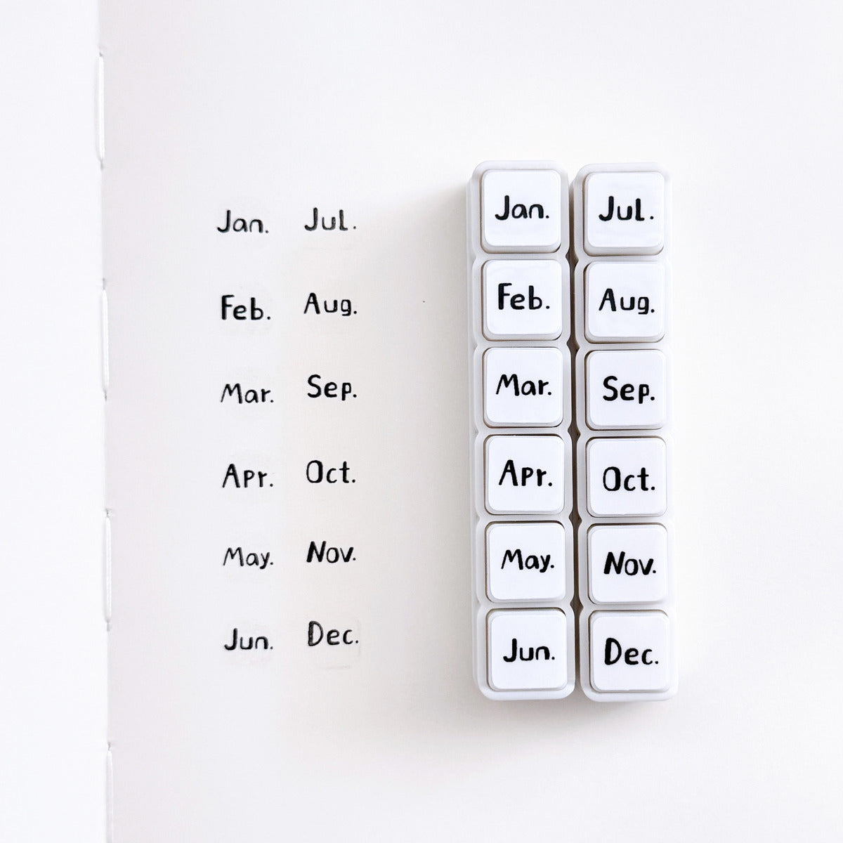 Months Push Stamps - months-1
