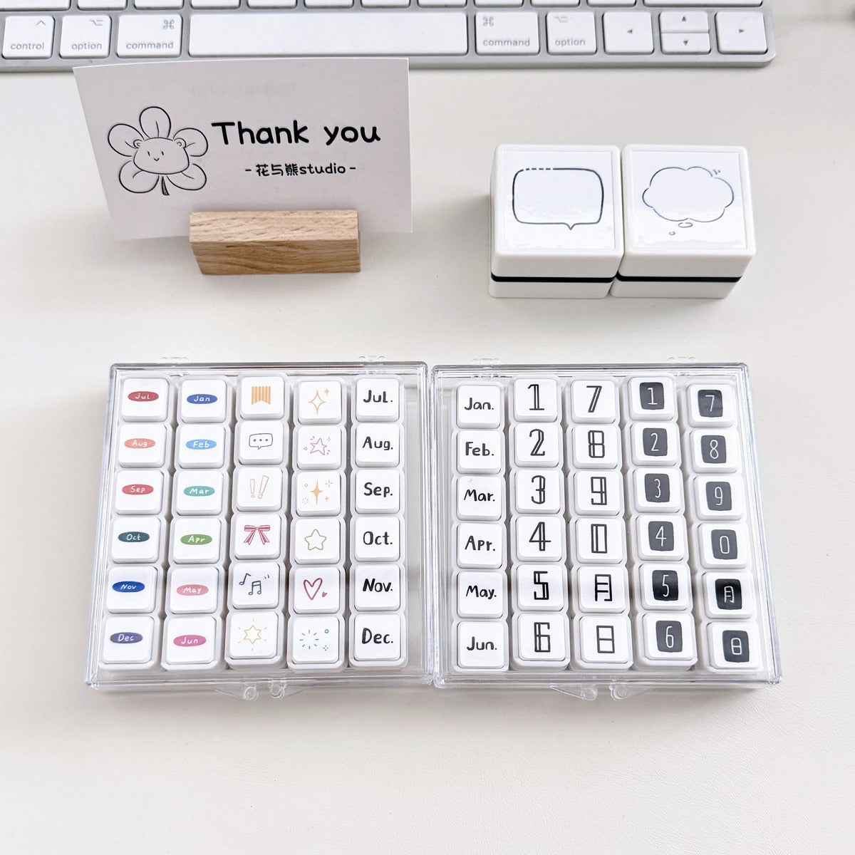 Months Push Stamps - months-4
