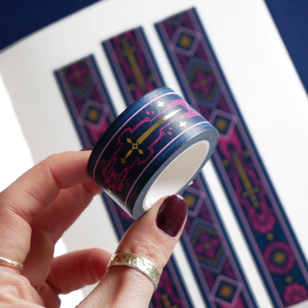 Oath Breaker Washi Tape - Blue - Pre-order - 2
