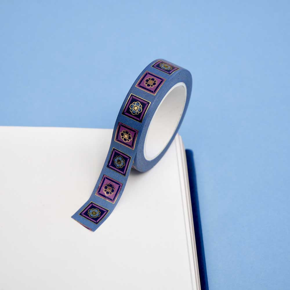 Poetica Washi Tape - Royal Blue - Pre-order
