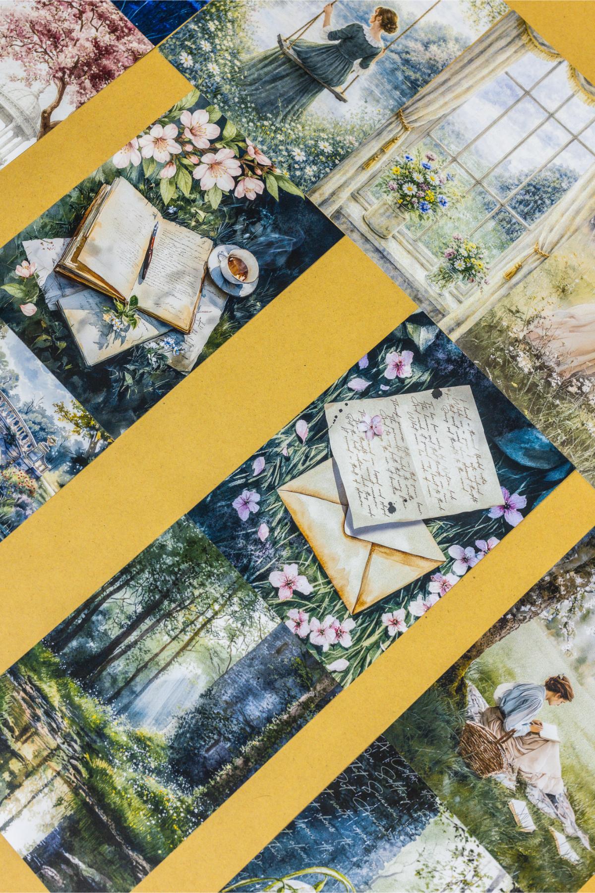 Secrets of the Blooming World Paper Set