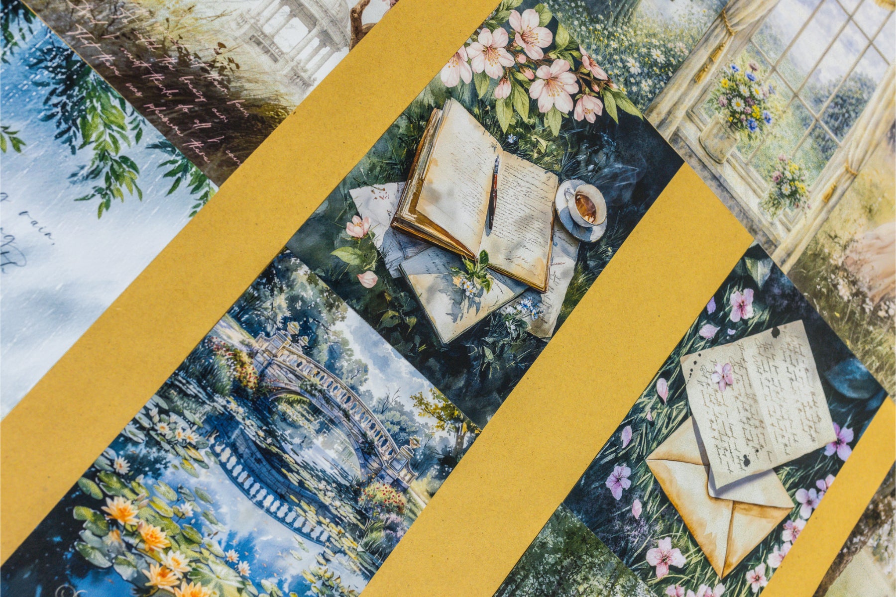 Secrets of the Blooming World Paper Set