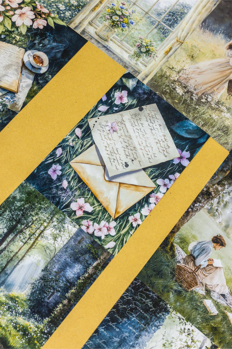 Secrets of the Blooming World Paper Set