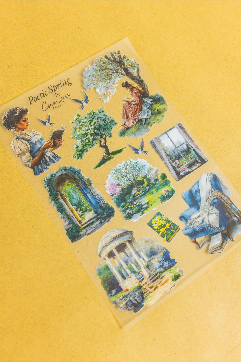 Poetic Spring Sticker Sheet v.1