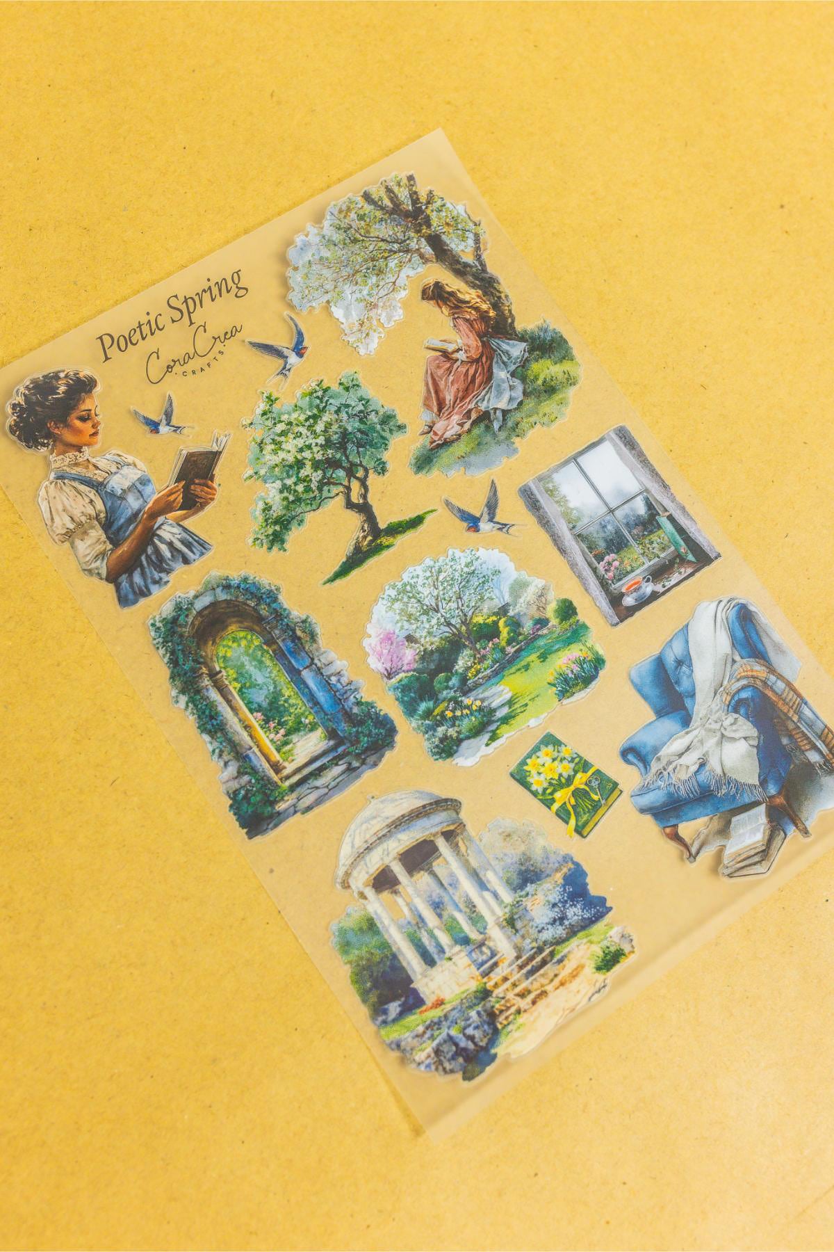 Poetic Spring Sticker Sheet v.1