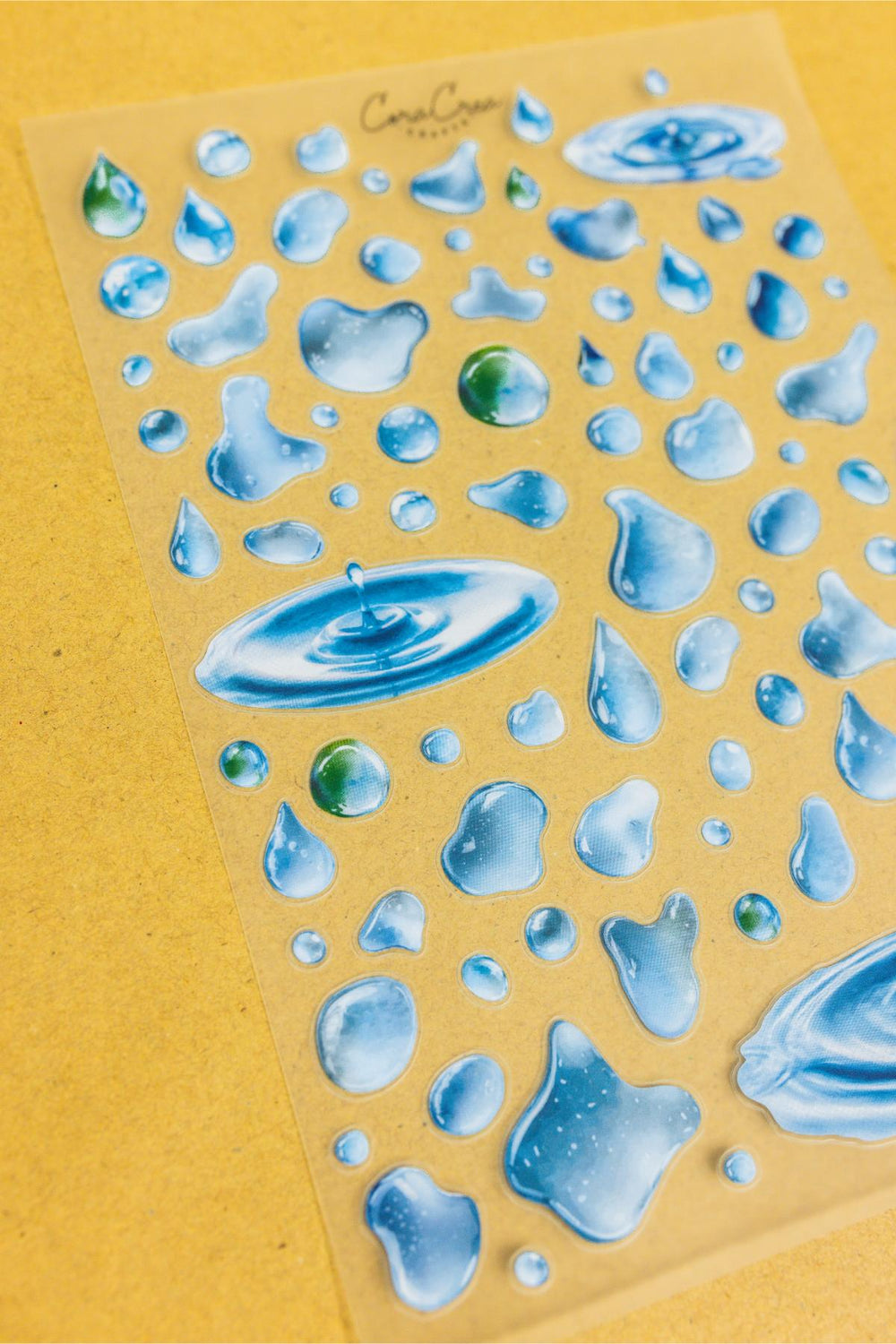 Water Drops Sticker Sheet