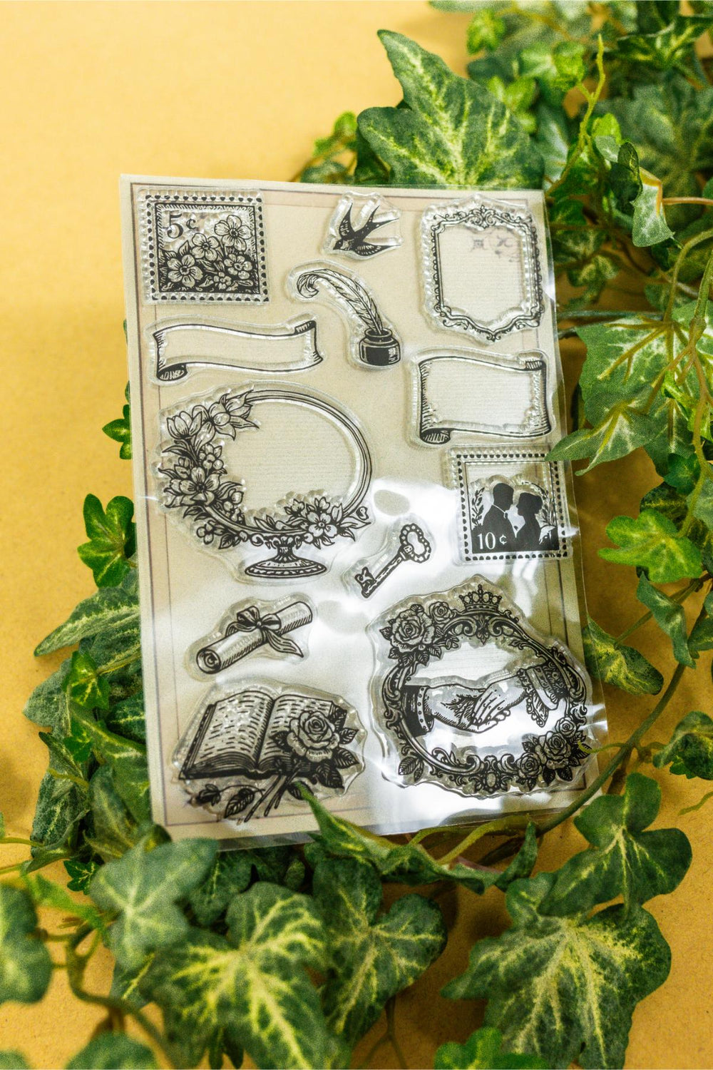 Poetic Spring Clear Stamp Sheet