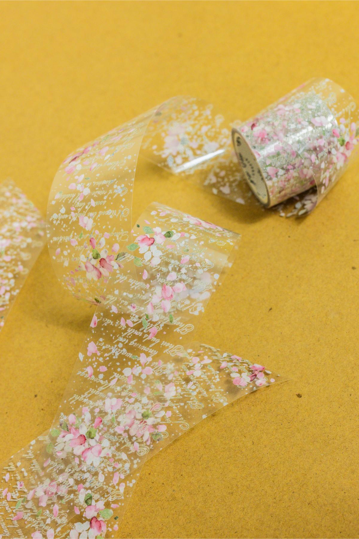 Floral Romance Transparent Tape