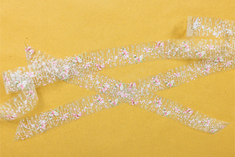 Floral Romance Transparent Tape