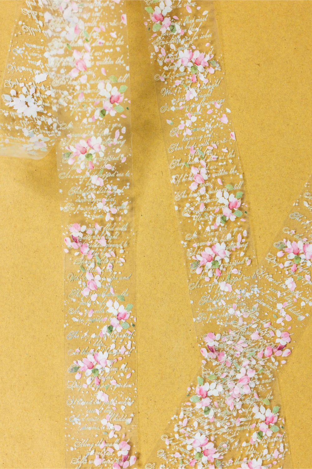 Floral Romance Transparent Tape