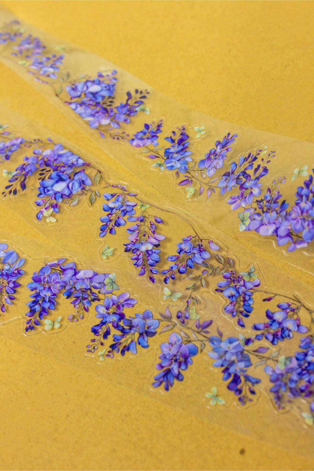 Wisteria Transparent Cutout Tape