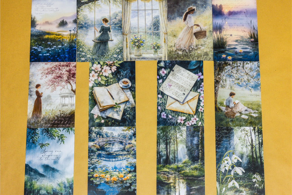 Secrets of the Blooming World Paper Set