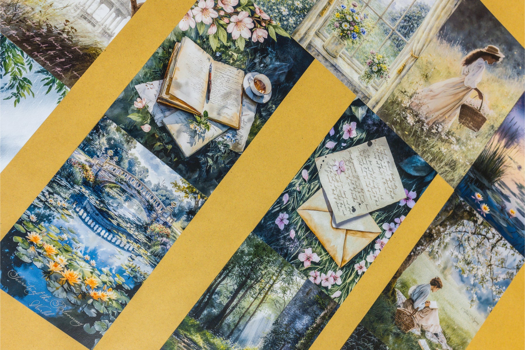 Secrets of the Blooming World Paper Set
